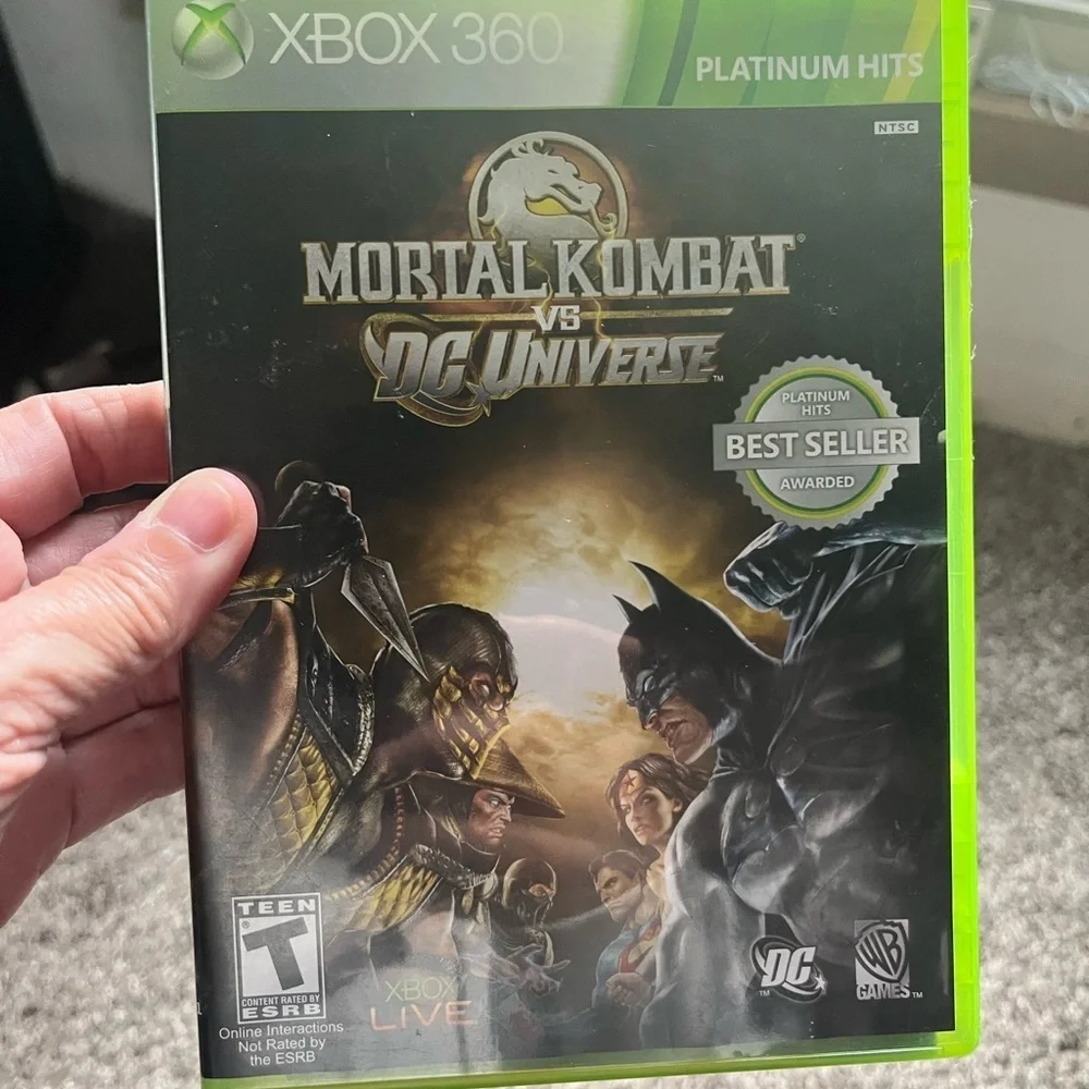 Mortal Kombat vs. DC Universe 360 Game - Green Case